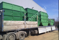 Купить Контейнеры для отходов 8 м3 с усиленными стенками и крышкой (лодочка)